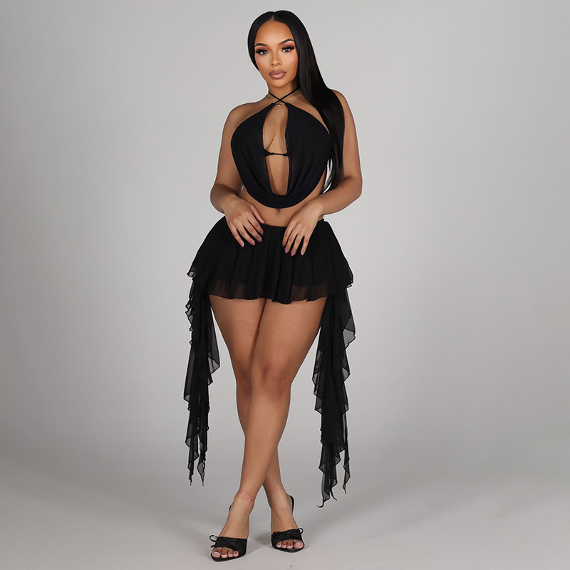 Cami Top Lace - Sexy dames set van 2 delen: