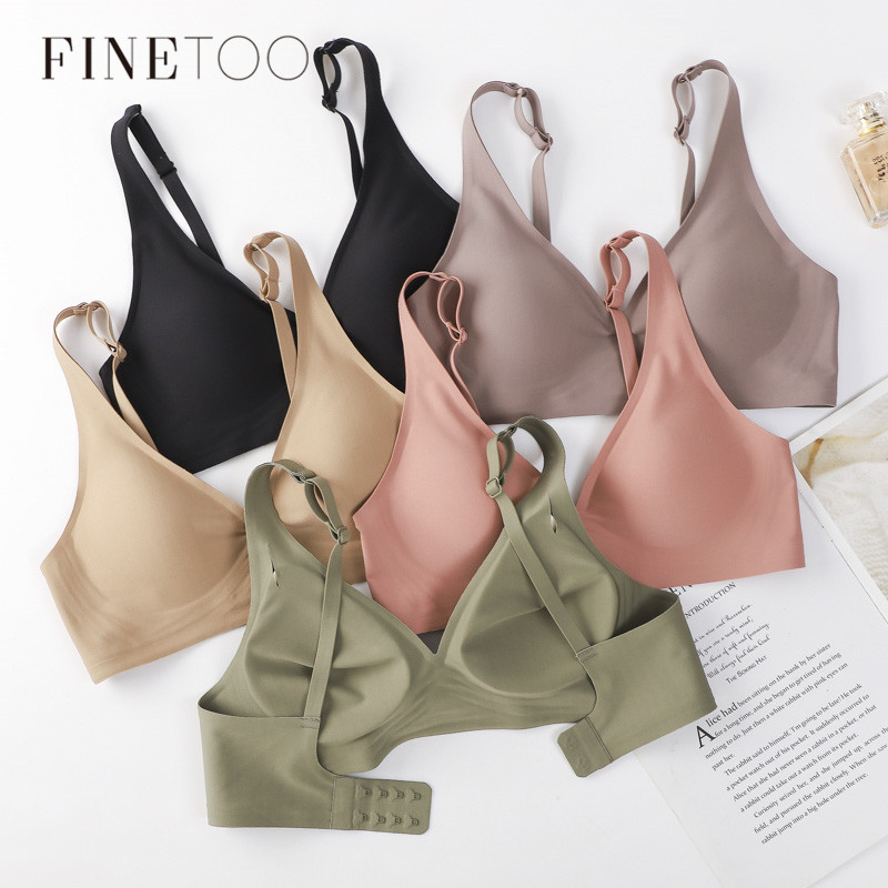 Bralette Wireless Soft - Finetoo Zachte Draadloze Beha Vrouwen Diepe