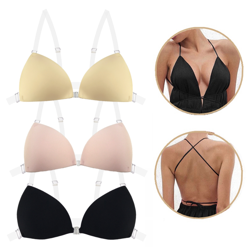 Nipple Cover Pasties - Kleverige beha voor vrouwen, rugloze trouwjurk,