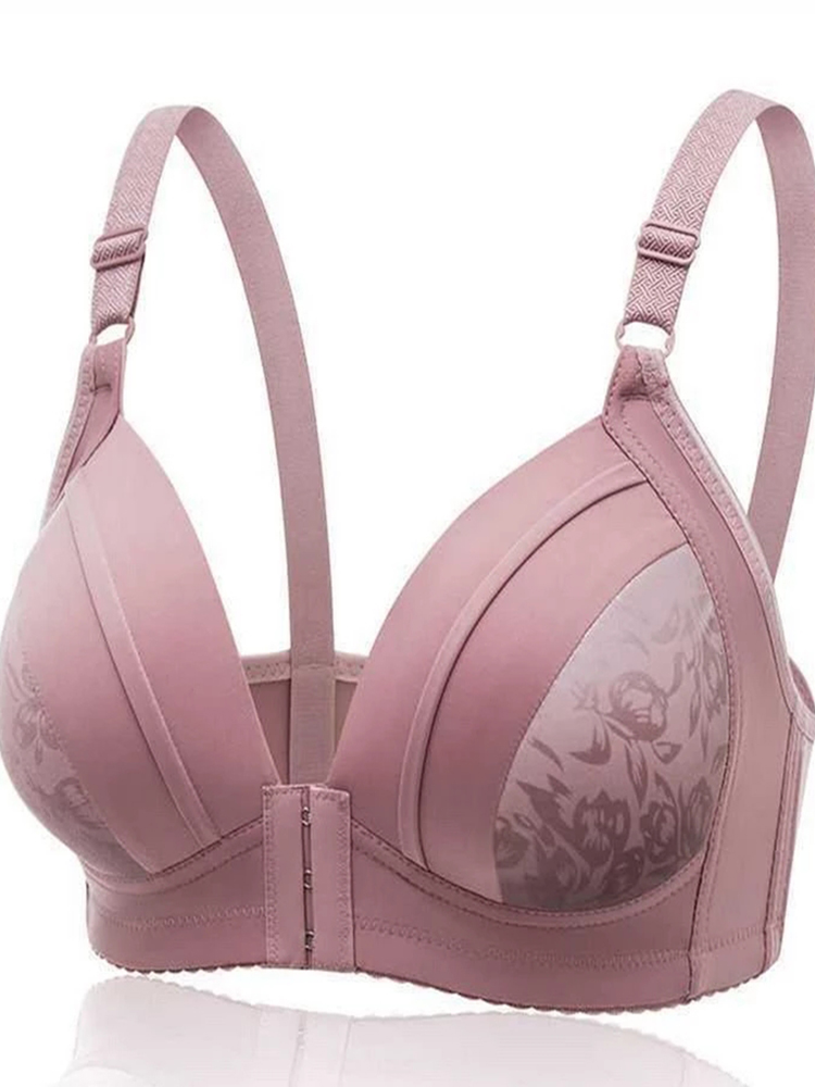 Bralette Wireless Soft - Push-Up Bh Voorkant Sluiting Vrouwen Bh