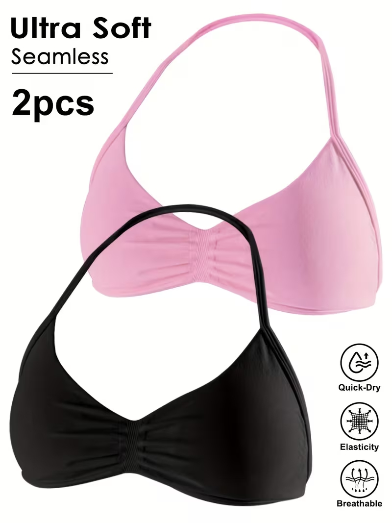 2 stuks Naadloze Sexy Open Bac - Sports Bra High Impact recensie en prijs