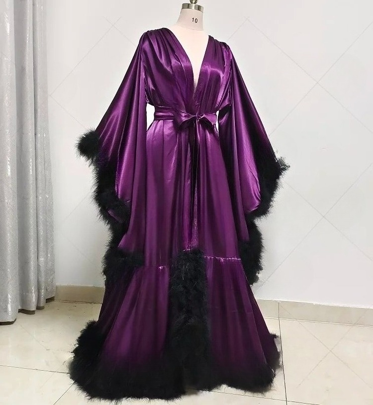 Op maat gemaakte badjas voor v - Robe Silk Women recensie en prijs